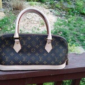 Used Louis Vuitton Long Alma Bag